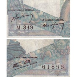 F 41-17 - 03/10/1946 - 1000 francs - Minerve et Hercule - Série M.349 - Etat : TTB-