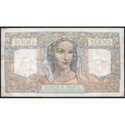 F 41-17 - 03/10/1946 - 1000 francs - Minerve et Hercule - Série A.350 - Etat : TB-