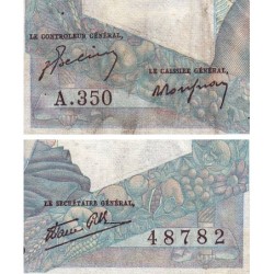 F 41-17 - 03/10/1946 - 1000 francs - Minerve et Hercule - Série A.350 - Etat : TB-