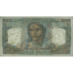 F 41-17 - 03/10/1946 - 1000 francs - Minerve et Hercule - Série P.351 - Etat : TTB-
