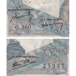 F 41-17 - 03/10/1946 - 1000 francs - Minerve et Hercule - Série O.360 - Etat : TB