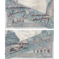 F 41-18 - 09/01/1947 - 1000 francs - Minerve et Hercule - Série J.363 - Etat : TB+