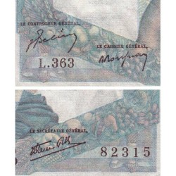 F 41-18 - 09/01/1947 - 1000 francs - Minerve et Hercule - Série L.363 - Etat : B+
