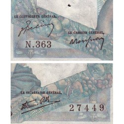 F 41-18 - 09/01/1947 - 1000 francs - Minerve et Hercule - Série N.363 - Etat : TB+