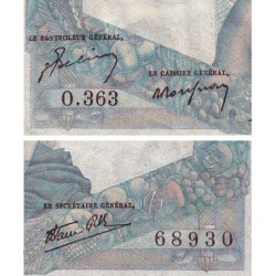F 41-18 - 09/01/1947 - 1000 francs - Minerve et Hercule - Série O.363 - Etat : TTB