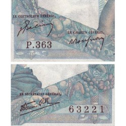 F 41-18 - 09/01/1947 - 1000 francs - Minerve et Hercule - Série P.363 - Etat : TTB-