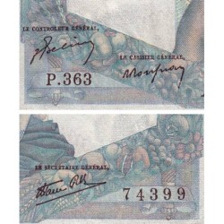 F 41-18 - 09/01/1947 - 1000 francs - Minerve et Hercule - Série P.363 - Etat : TB+