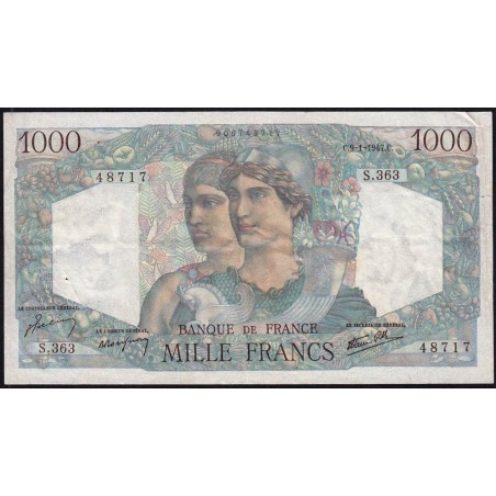 F 41-18 - 09/01/1947 - 1000 francs - Minerve et Hercule - Série S.363 - Etat : TB+