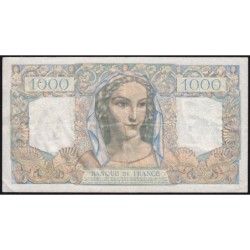 F 41-19 - 11/03/1948 - 1000 francs - Minerve et Hercule - Série V.373 - Etat : TB+