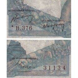 F 41-19 - 11/03/1948 - 1000 francs - Minerve et Hercule - Série B.376 - Etat : TB-
