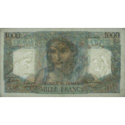 F 41-19 - 11/03/1948 - 1000 francs - Minerve et Hercule - Série L.382 - Etat : TTB-