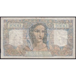 F 41-19 - 11/03/1948 - 1000 francs - Minerve et Hercule - Série E.383 - Etat : TB-