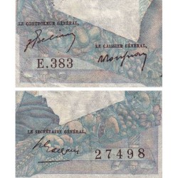 F 41-19 - 11/03/1948 - 1000 francs - Minerve et Hercule - Série E.383 - Etat : TB-