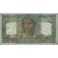 F 41-19 - 11/03/1948 - 1000 francs - Minerve et Hercule - Série D.384 - Etat : TTB+