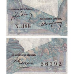 F 41-19 - 11/03/1948 - 1000 francs - Minerve et Hercule - Série N.388 - Etat : TB+