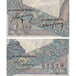 F 41-19 - 11/03/1948 - 1000 francs - Minerve et Hercule - Série F.389 - Etat : TB