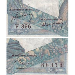F 41-19 - 11/03/1948 - 1000 francs - Minerve et Hercule - Série V.396 - Etat : TTB