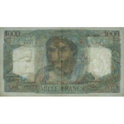 F 41-19 - 11/03/1948 - 1000 francs - Minerve et Hercule - Série V.396 - Etat : TTB