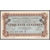 Auxerre - Pirot non rép. - 50 cent. - Série AD 129 - 08/12/1921 - Spécimen - Etat : pr.NEUF