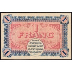 Chalon-sur-Saône - Pirot 42-19 - 1 franc - Série D 187 - 05/11/1918 - Annulé - Etat : pr.NEUF