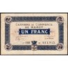 Nancy - Pirot 87-29 - 1 franc - Série 12H - 01/12/1918 - Etat : TB+