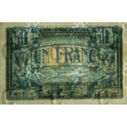 Région Provençale - Pirot 102-8 - 1 franc - R Série F - Sans date - Etat : SPL+