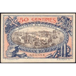 Roanne - Pirot 106-9 - 50 centimes - Sans série - 18/07/1917 - Etat : pr.NEUF