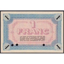 Vienne (Isère) - Pirot 128-7 - 1 franc - Série 141 - 14/09/1915 - Spécimen - Etat : SPL