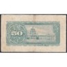 Japon - Pick 61_2c - 50 sen - Série 100 - Code imprimeur 33 - 1948 - Etat : TB-