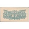 Japon - Pick 86_3 - 5 yen - Série 6 - Code imprimeur 26 - 1946 - Etat : NEUF