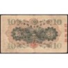 Japon - Pick 40a - 10 yen - Série 971 - 1930 - Etat : TB