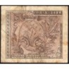 Japon - Occupation alliée - Pick 65 - 50 sen - Lettres B / A A - Série 100 - 1945 - Etat : B+