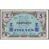 Japon - Occupation alliée - Pick 69a - 5 yen - Lettres B / A A - Série 100 - 1945 - Etat : SUP+