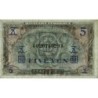 Japon - Occupation alliée - Pick 69a - 5 yen - Lettres B / A A - Série 100 - 1945 - Etat : SUP+