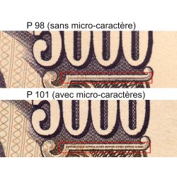 Japon - Pick 101c - 5'000 yen - Série DW/T - 2001 - Etat : pr.NEUF