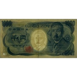 Japon - Pick 97b - 1'000 yen - Série KH/H - 1984 - Etat : TTB