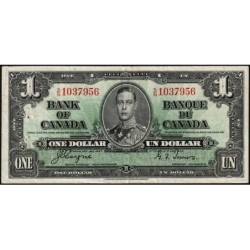 Canada - Pick 58e - 1 dollar - Série S/N - 02/01/1937 (1950) - Etat : TTB