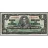 Canada - Pick 58e - 1 dollar - Série S/N - 02/01/1937 (1950) - Etat : TTB