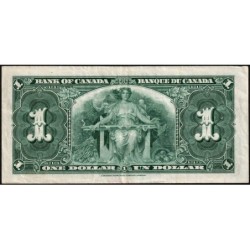 Canada - Pick 58e - 1 dollar - Série S/N - 02/01/1937 (1950) - Etat : TTB
