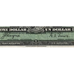 Canada - Pick 58e - 1 dollar - Série S/N - 02/01/1937 (1950) - Etat : TTB