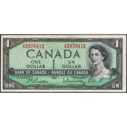 Canada - Pick 75b - 1 dollar - Série X/P - 1954 (1961) - Etat : SUP