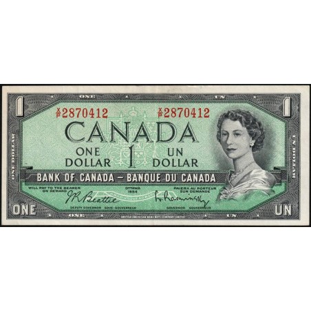 Canada - Pick 75b - 1 dollar - Série X/P - 1954 (1961) - Etat : SUP