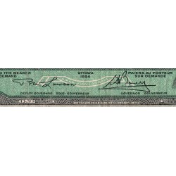 Canada - Pick 75d - 1 dollar - Série D/I - 1954 (1973) - Etat : TB
