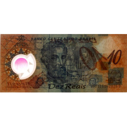 Brésil - Pick 248a - 10 reais - Série AD 0116 - 2000 - Polymère commémoratif - Etat : NEUF