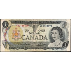 Canada - Pick 85a_1[a] - 1 dollar - Série GD - 1973 (1974) - Etat : TB+