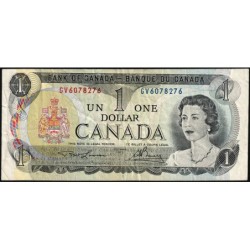 Canada - Pick 85a_1[a] - 1 dollar - Série GV - 1973 (1974) - Etat : TB+