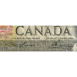 Canada - Pick 85a_1[a] - 1 dollar - Série LV - 1973 (1974) - Etat : B+