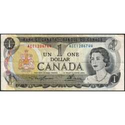 Canada - Pick 85a_1[b] - 1 dollar - Série ACE - 1973 (1974) - Etat : TTB
