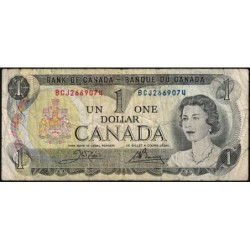 Canada - Pick 85c_1 - 1 dollar - Série BCJ - 1973 (1985) - Etat : TB-