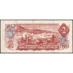 Canada - Pick 86a_1 - 2 dollars - Série BD - 1974 (1975) - Etat : TB+